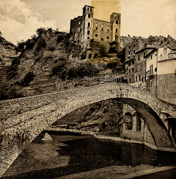 MEDIEVAL BRIDGE – DOLCEACQUA, ITALY