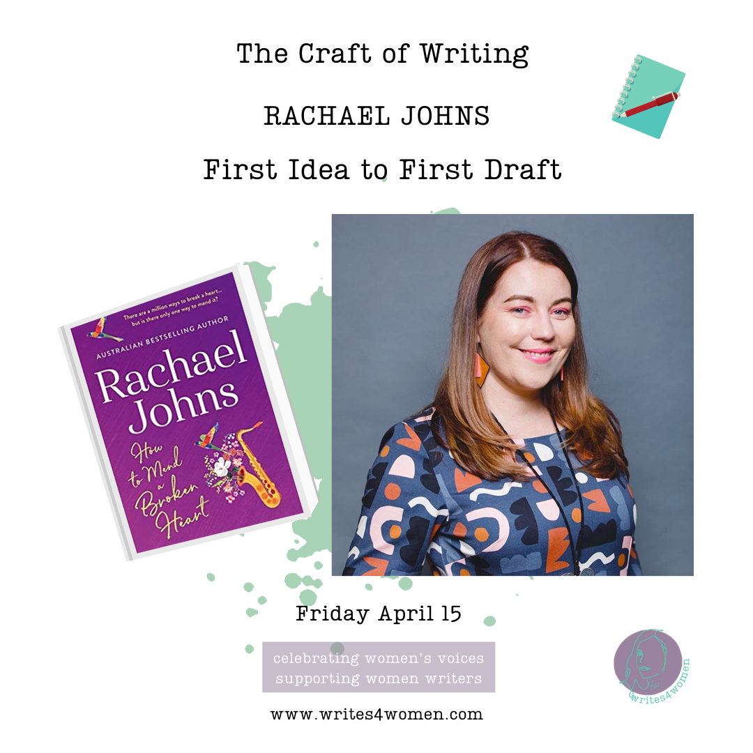 First Page to First Draft with Rachael Johns