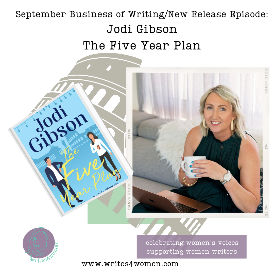 September New Release/ Business of Writing: The Five Year Plan with Jodi Gibson