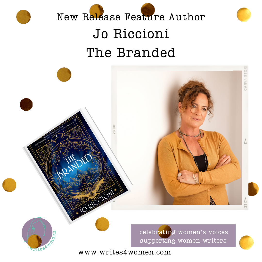 New Release Feature Author: Jo Riccioni, The Branded