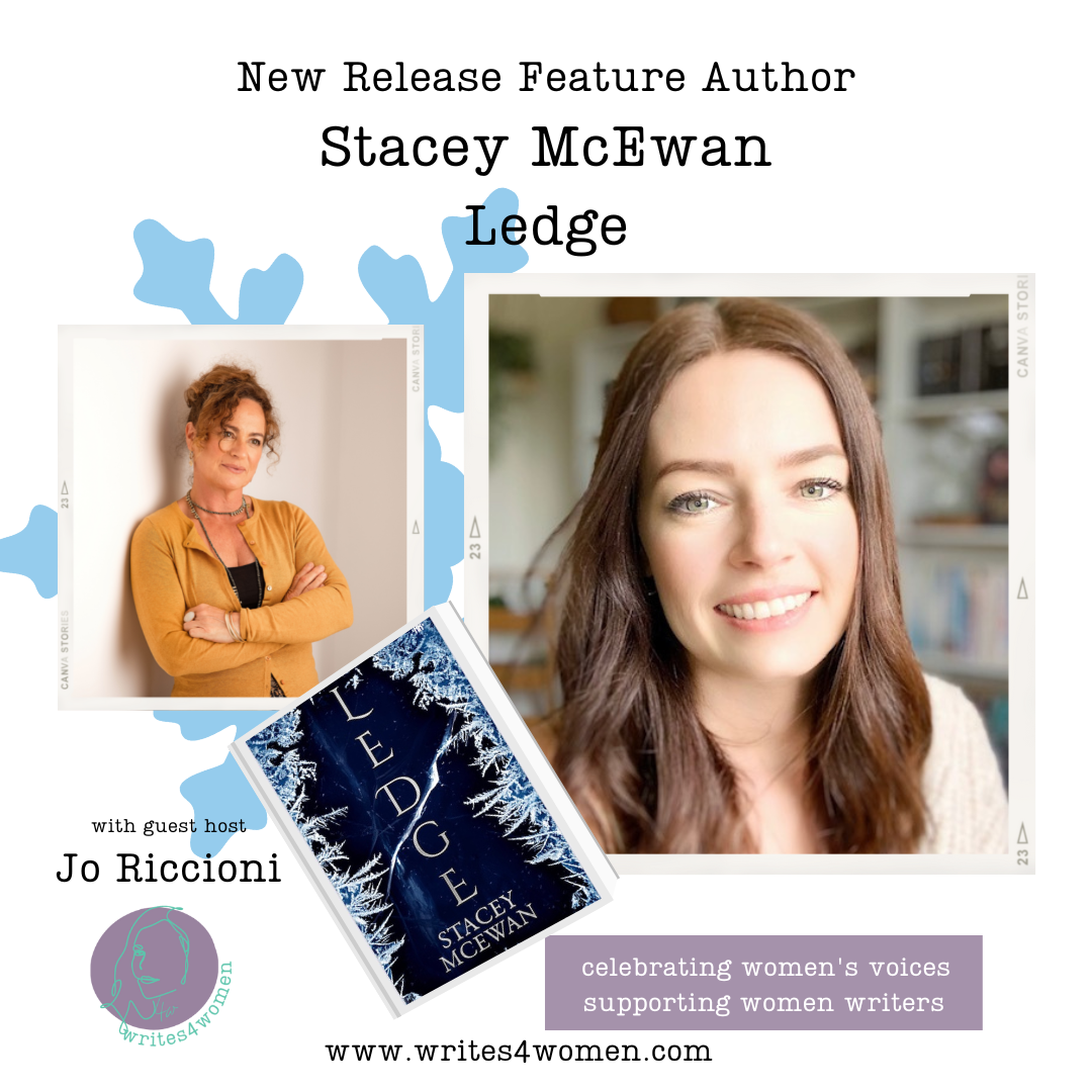 New Release Feature Author: Stacey McEwan, Ledge with Jo Riccioni