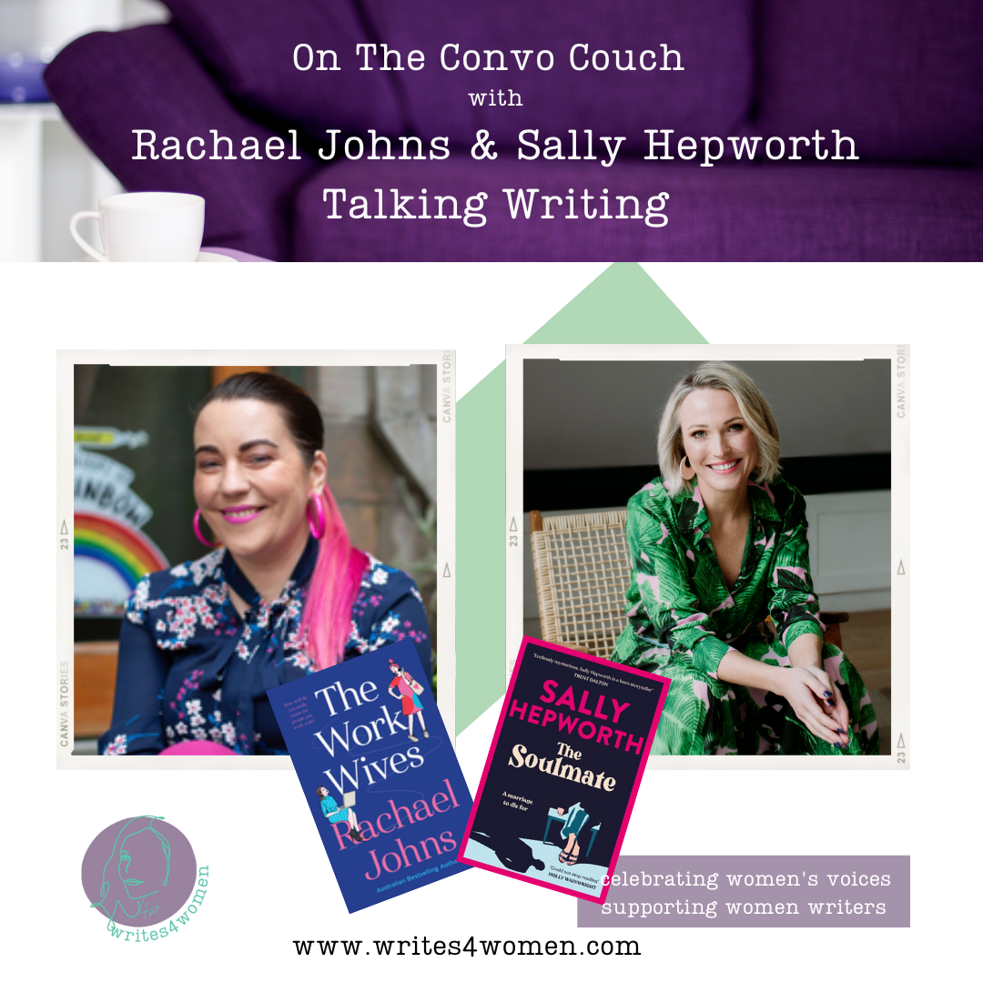 On The Convo Couch with Rachael Johns and Sally Hepworth