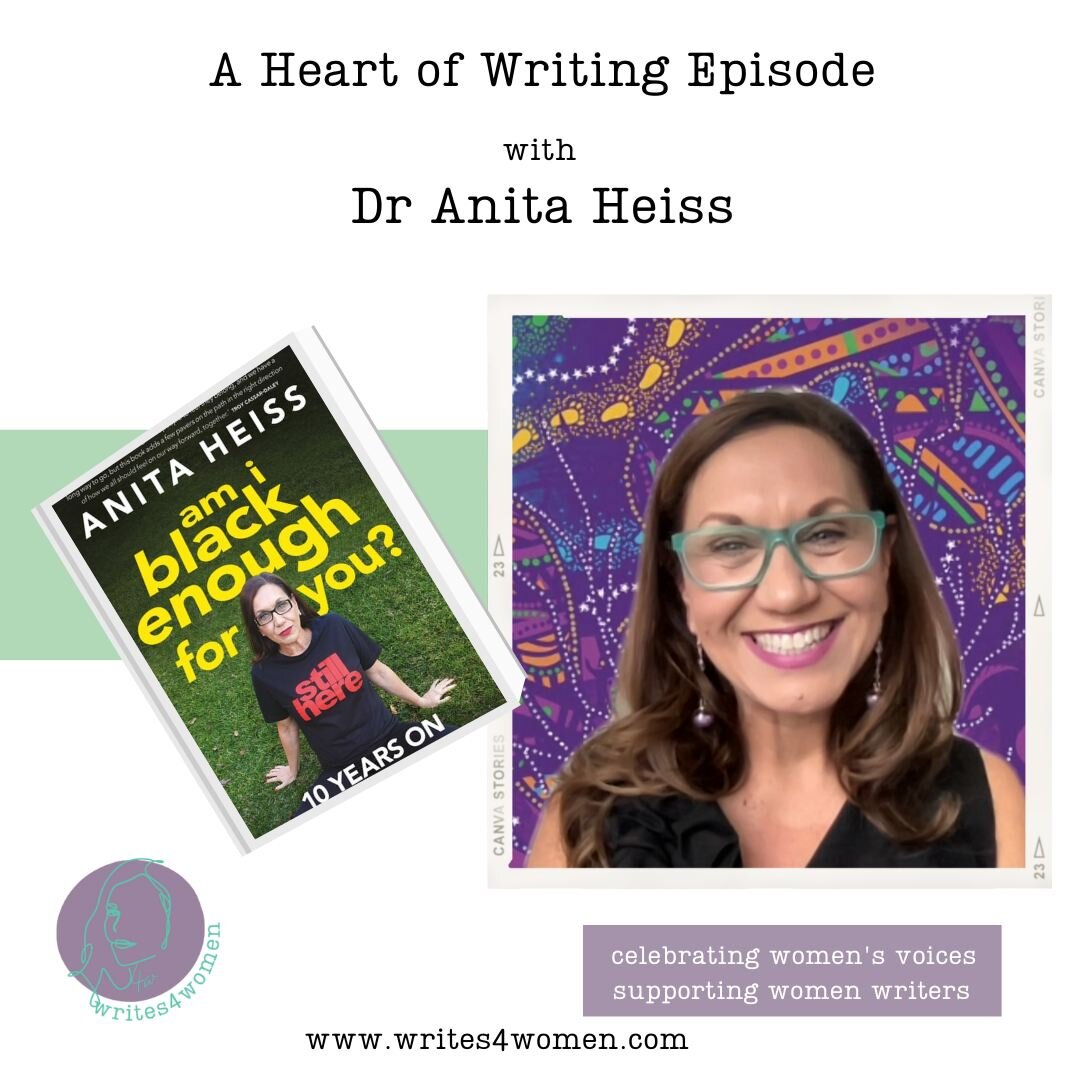 Latest episode out now!

And it's a special Heart of Writing episode with @dranitaheiss  about her body of work and writing life, which are of course inseparable from her heritage as a first nations woman. 

Anita is one of Australia's most prolific 