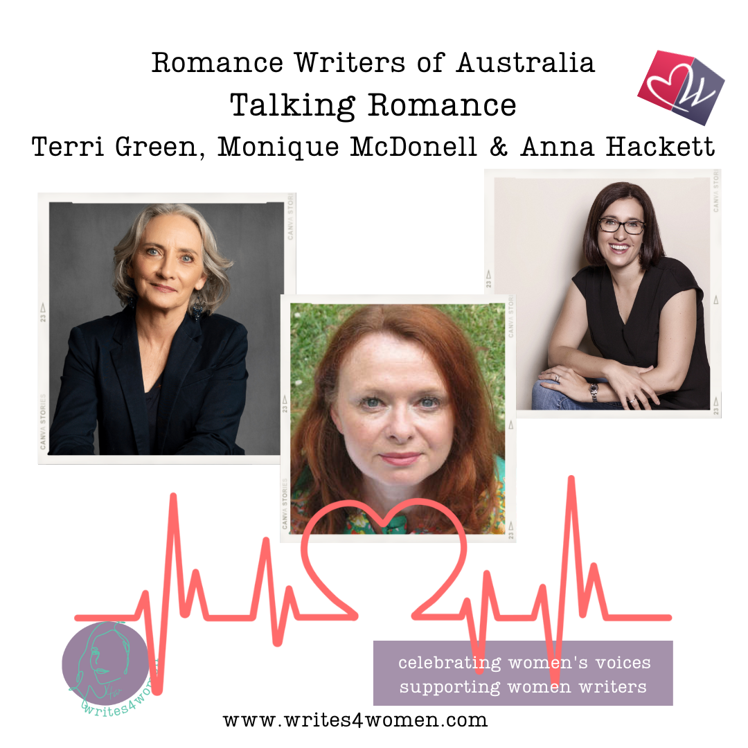 RWA Talking Romance: Terri Green, Monique McDonell &amp; Anna Hackett