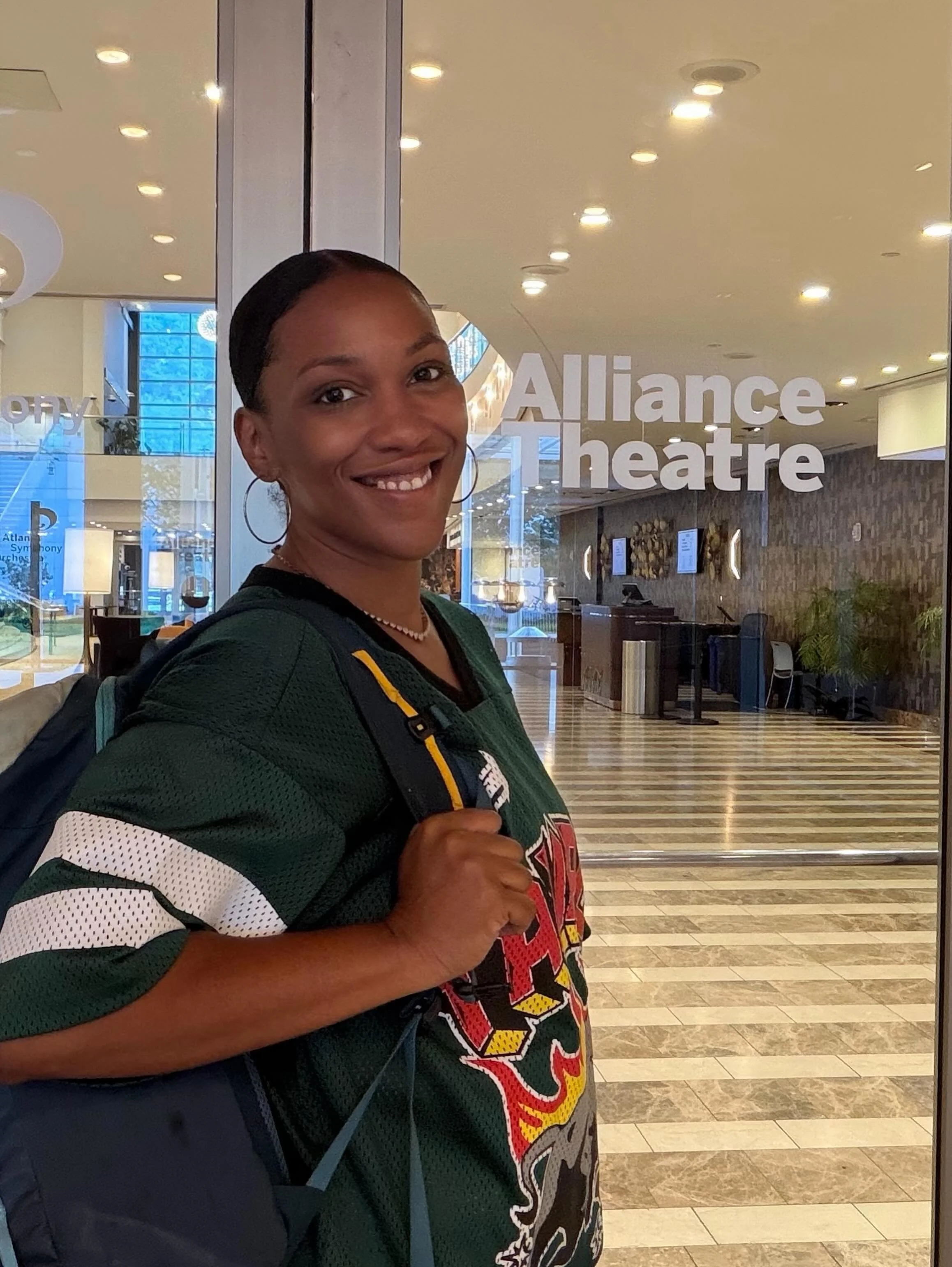 1st Day&hellip; Kinda Nervous&hellip; #alliancetheatre #knowyourrole #take2 #actress