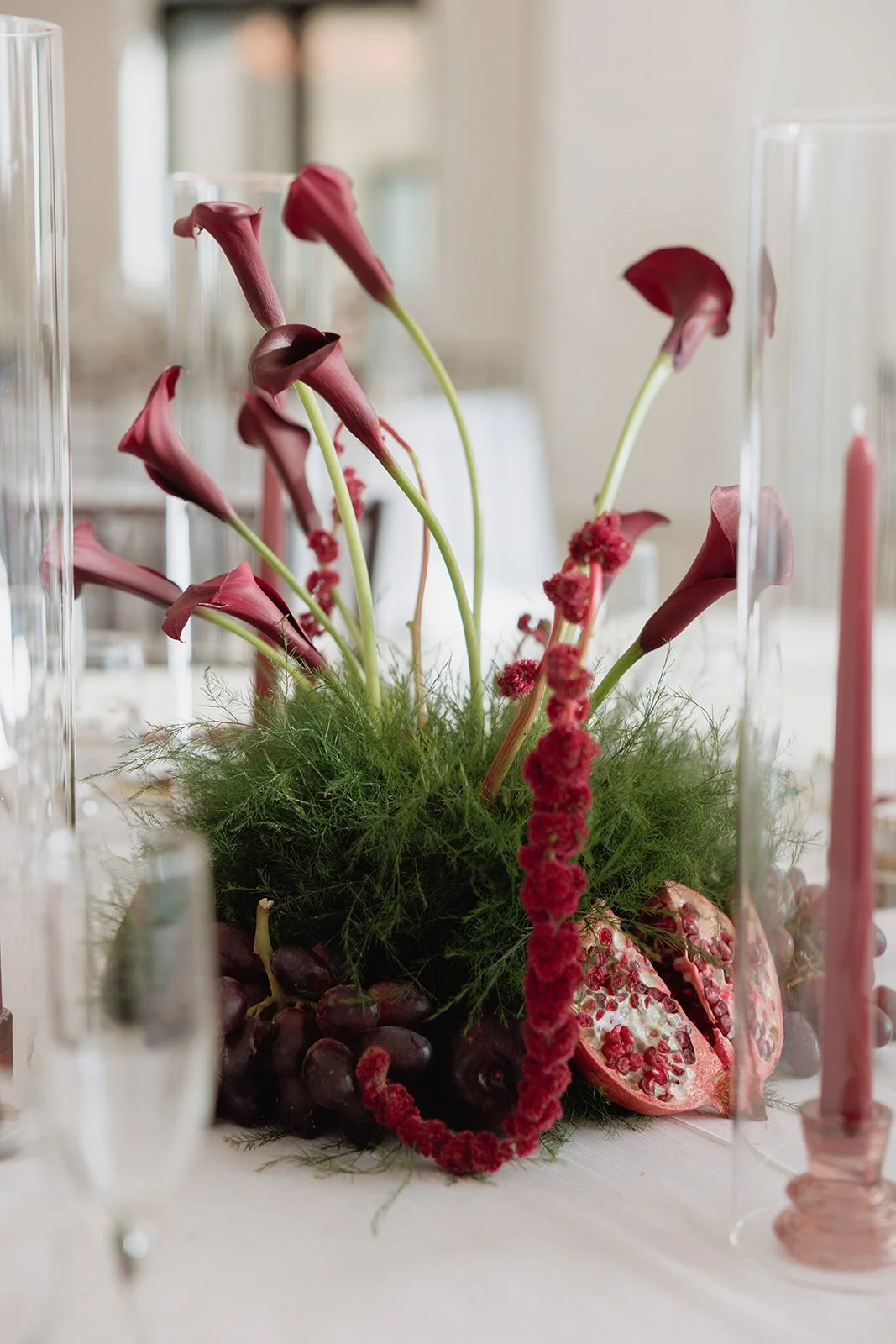 Floral tablescape