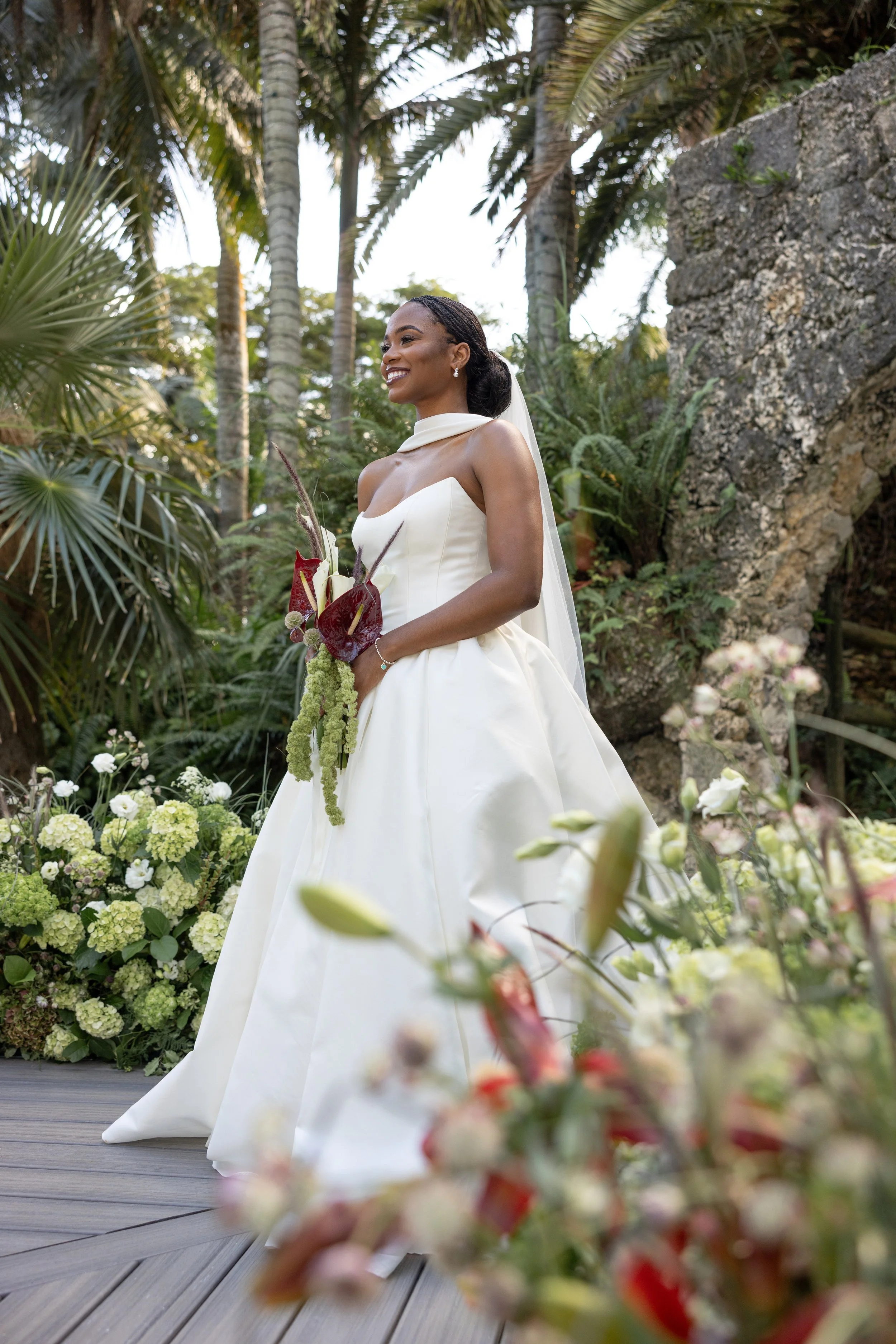 Romantic, Intimate Wedding Florist Miami