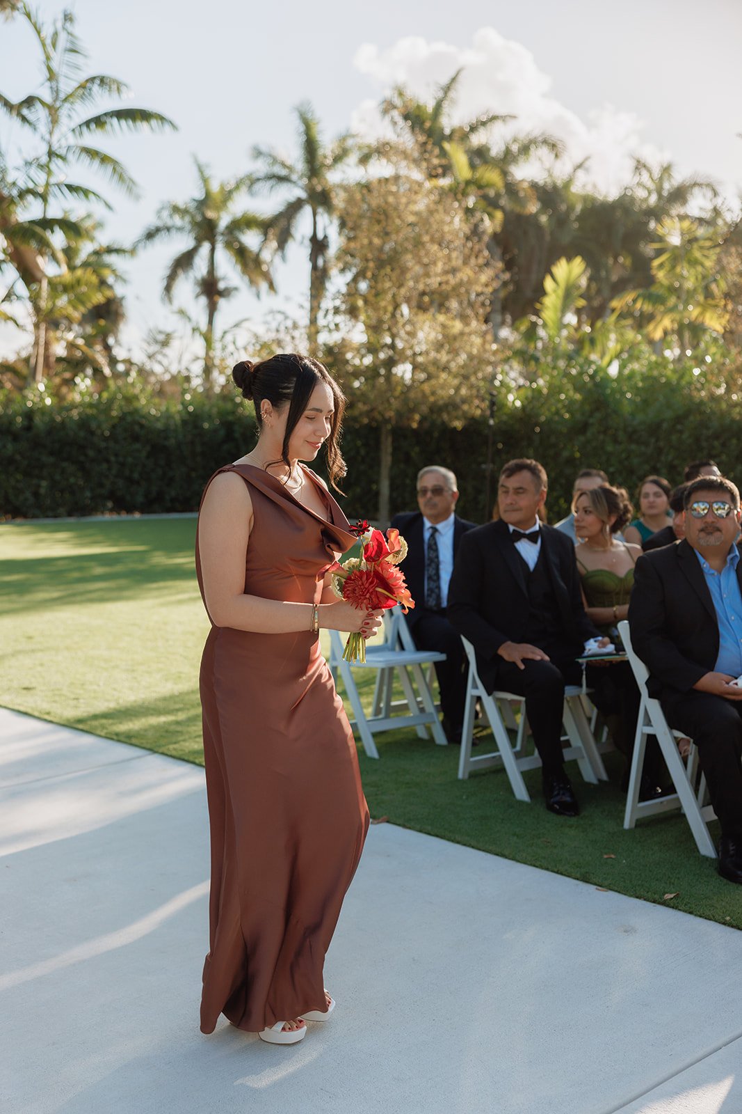Bridesmaids bouquet Miami florist 