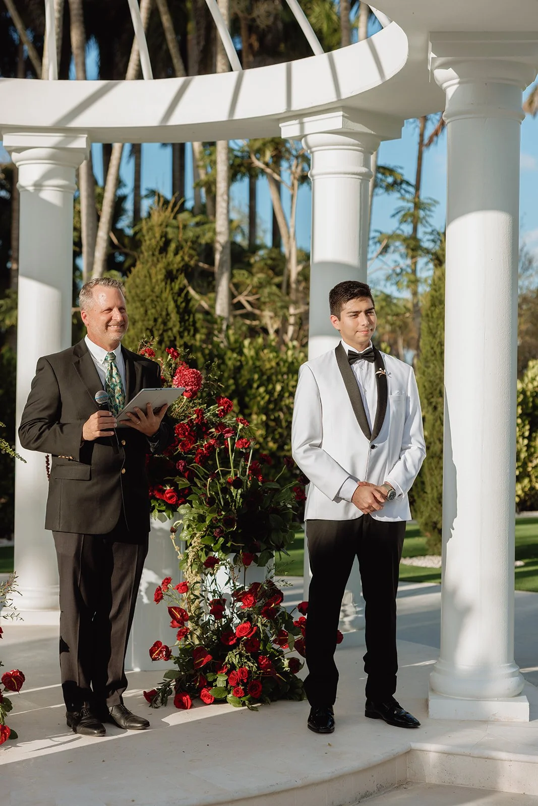 Miami Romantic Wedding Ceremony Decor