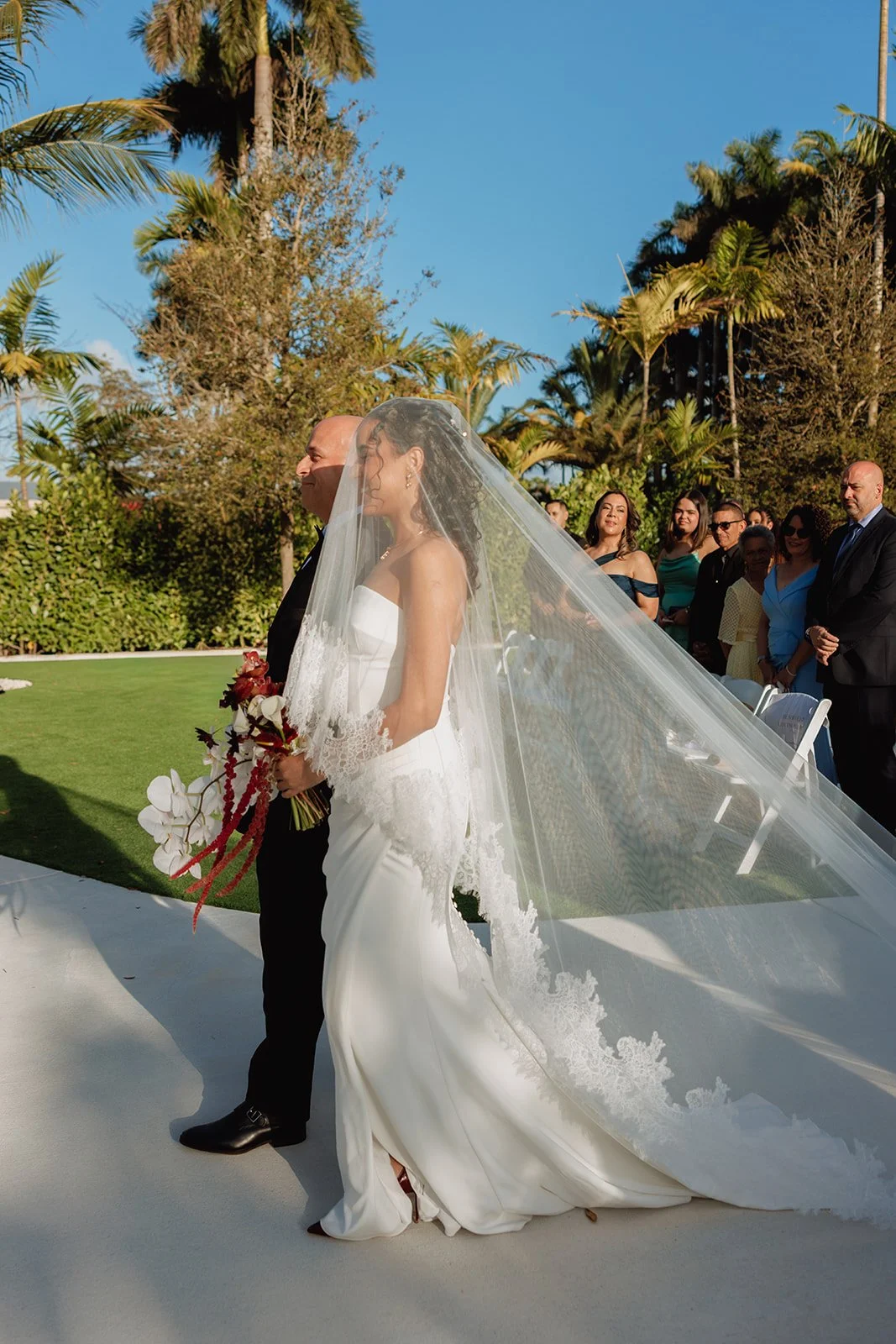 Miami Romantic Wedding Ceremony Decor