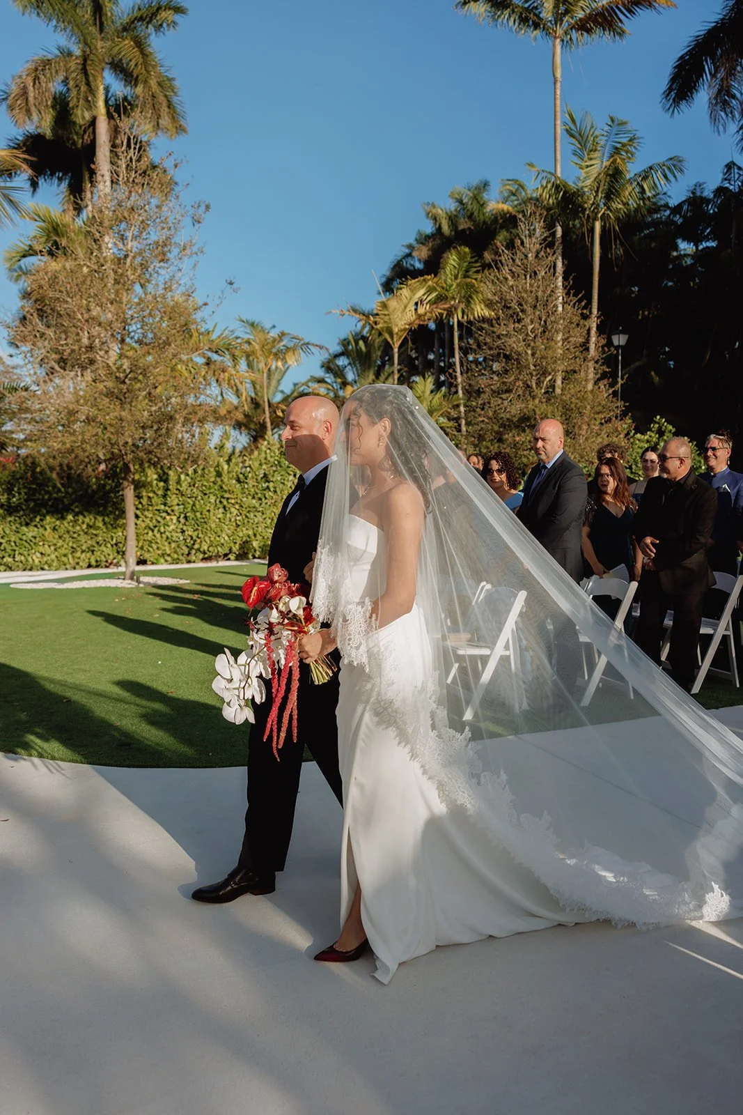 Miami Romantic Wedding Ceremony Decor