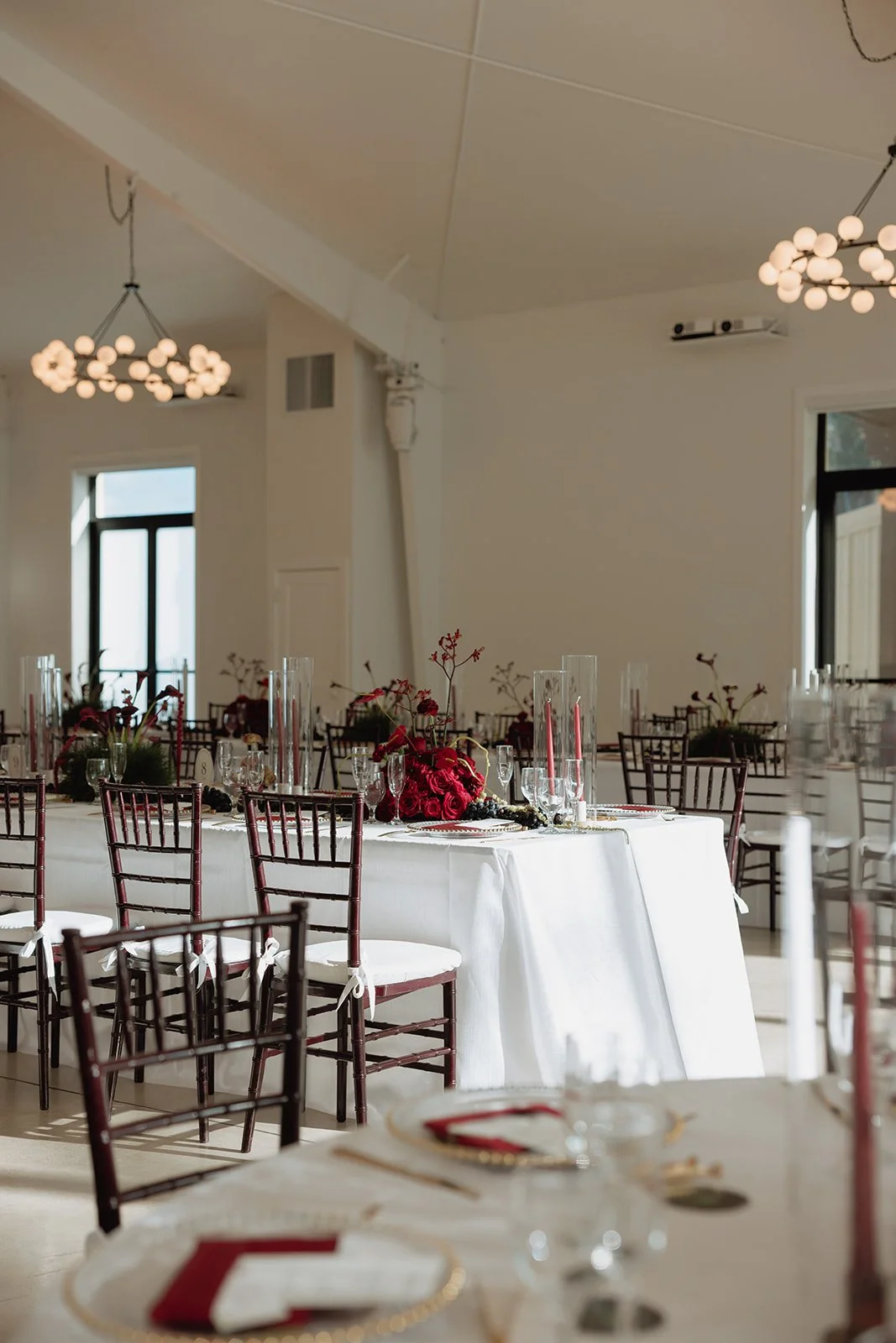 Floral tablescape