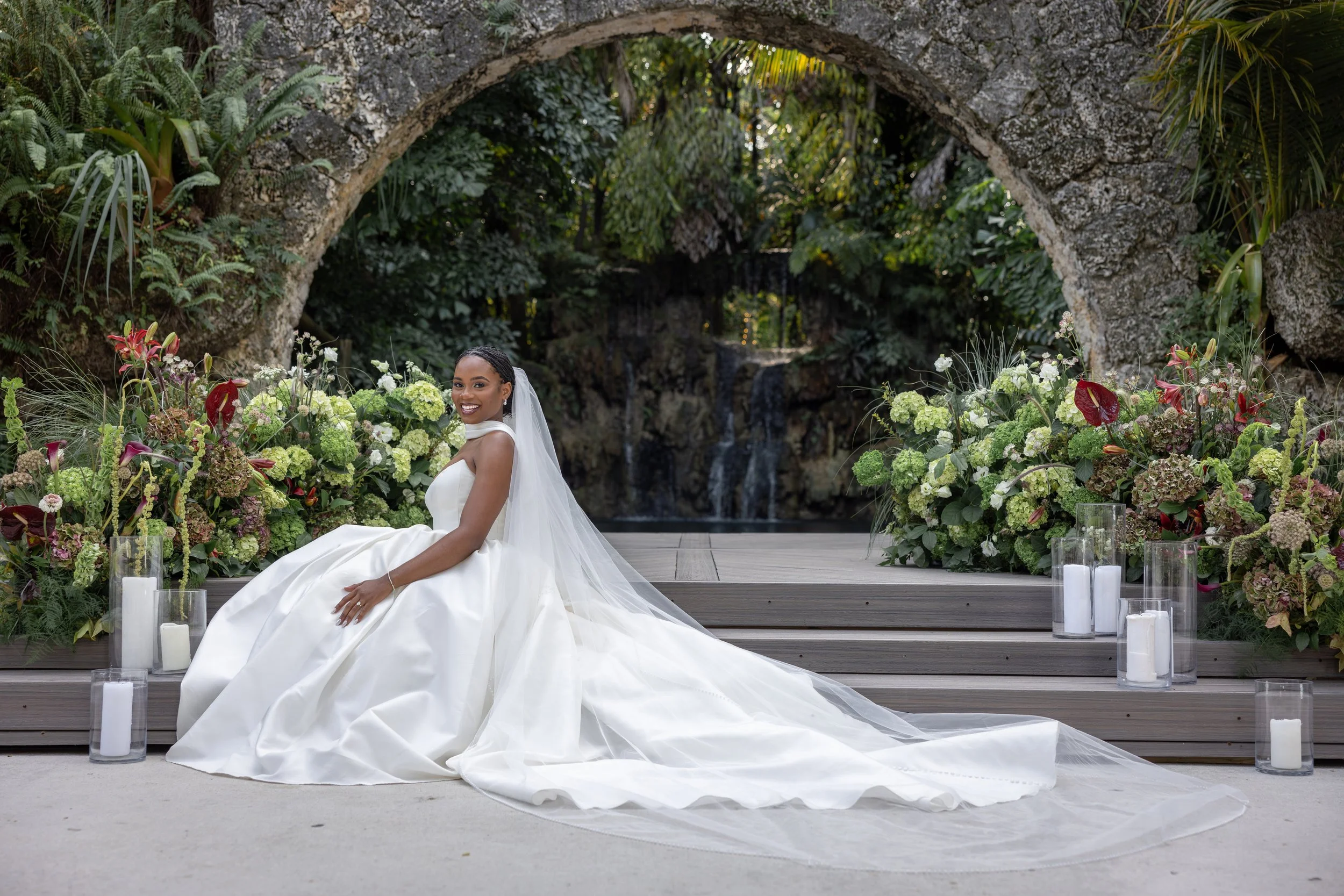 Romantic, Intimate Wedding Florist Miami