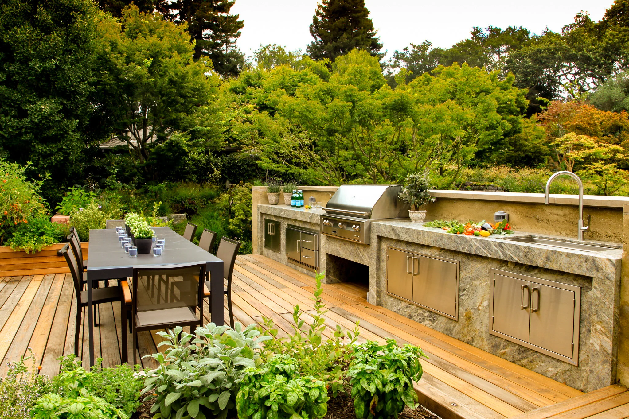 kitchen and informal dining room