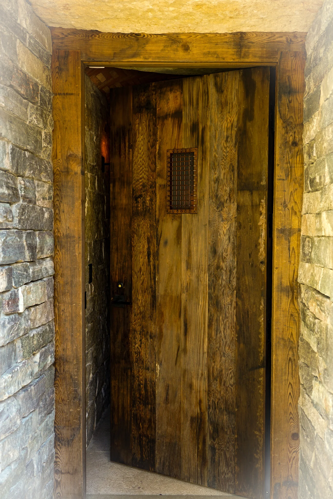 wine cellar door