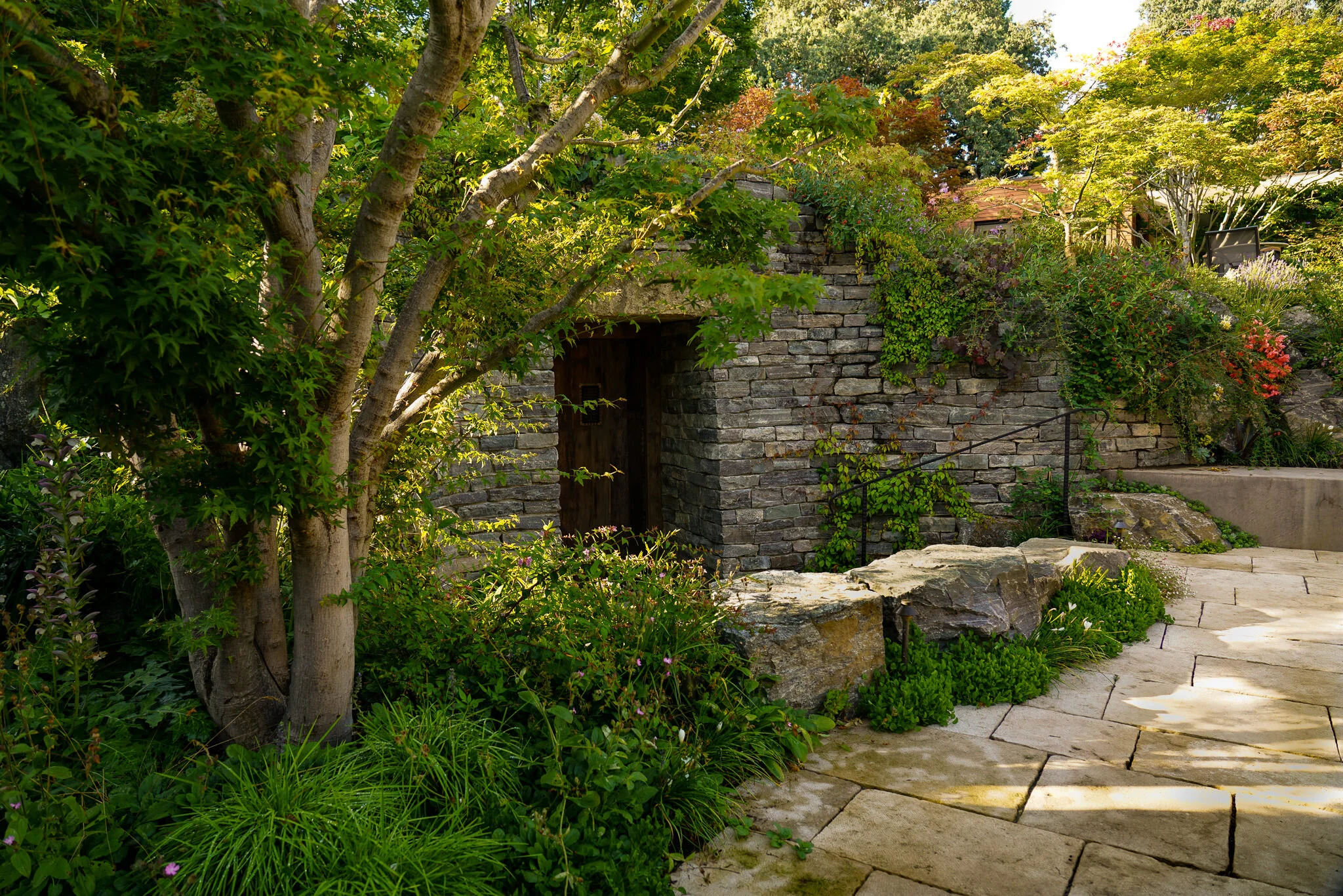 wine cellar entrance