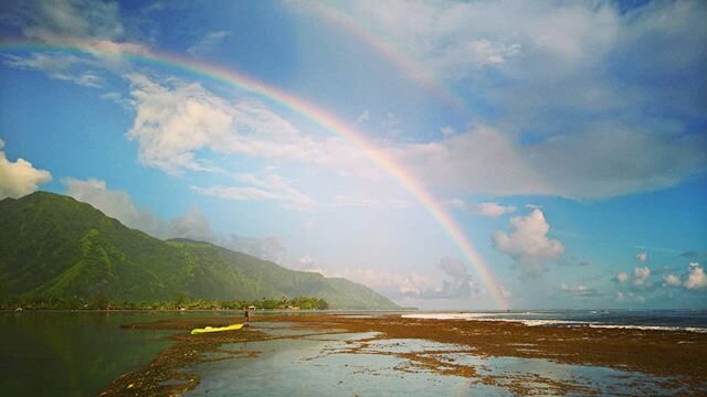 🌈TEAHUPO'O🌈
#teahupoo #nature #embracebymana #rainbow