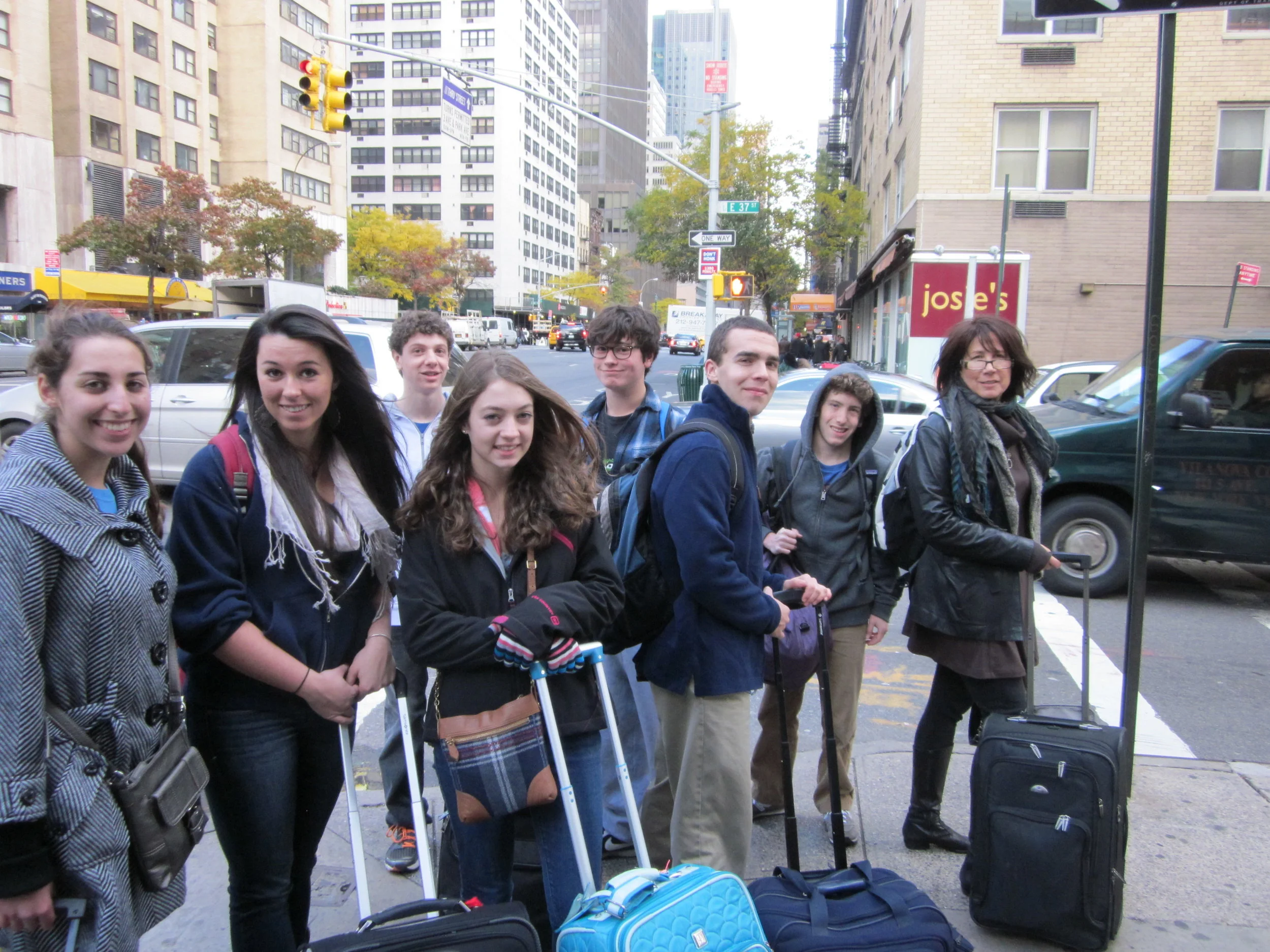 Post-Confirmation Trip to New York