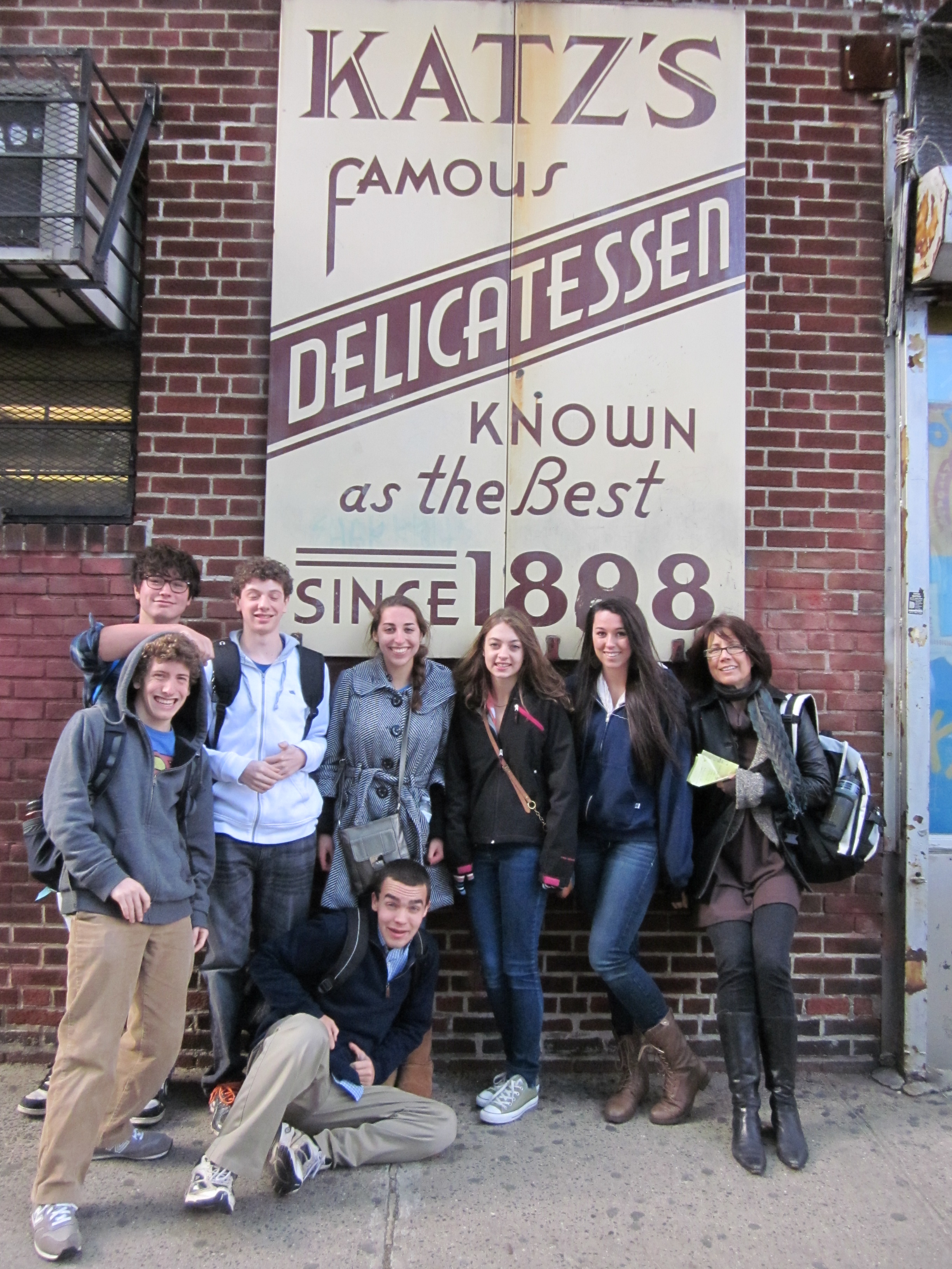 Post-Confirmation Trip to New York