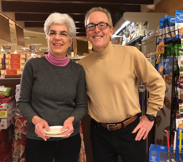 Chanukah Outreach at Shaw's