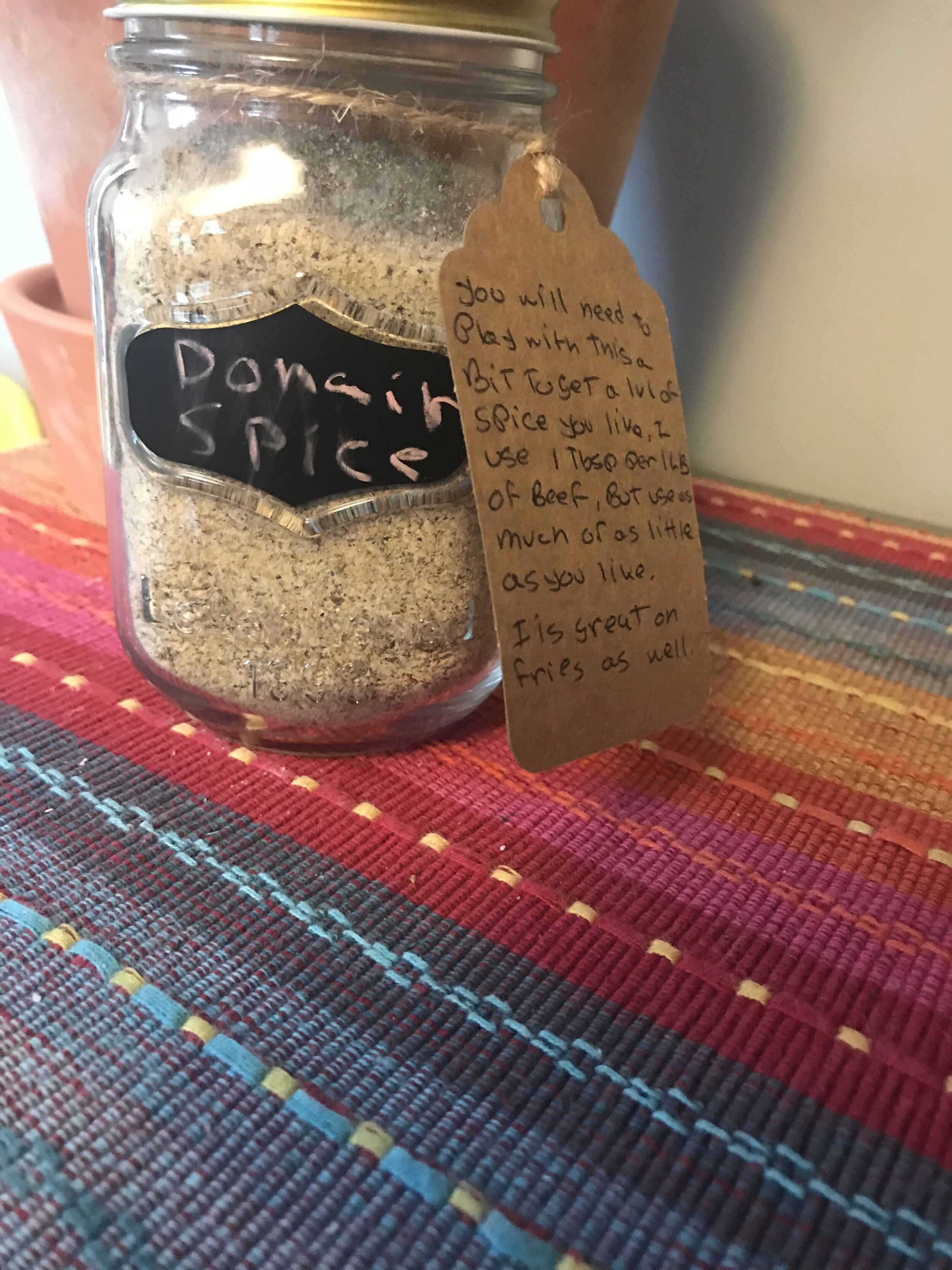 Homemade Donair Spice