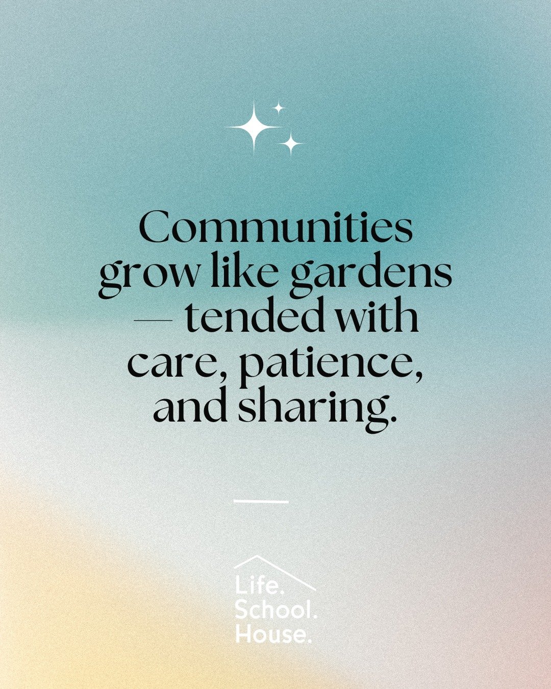Every workshop is a seed. 🌱

A moment to share skills, grow connections, and nurture belonging.
Together, we&rsquo;re cultivating a community that thrives. 🌲

#LifeSchoolHouse #BarterBasedLearning #Community
