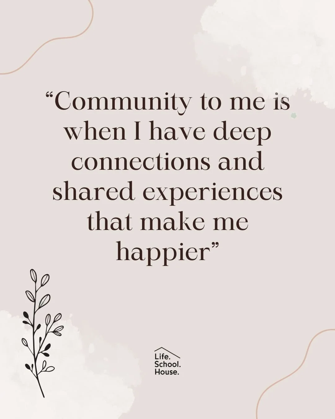 To us, community means building deep connections and sharing experiences that genuinely make life happier. We&rsquo;ve seen again and again how spending time with friends, family, and neighbours can spark joy &mdash; and we believe everyone deserves 