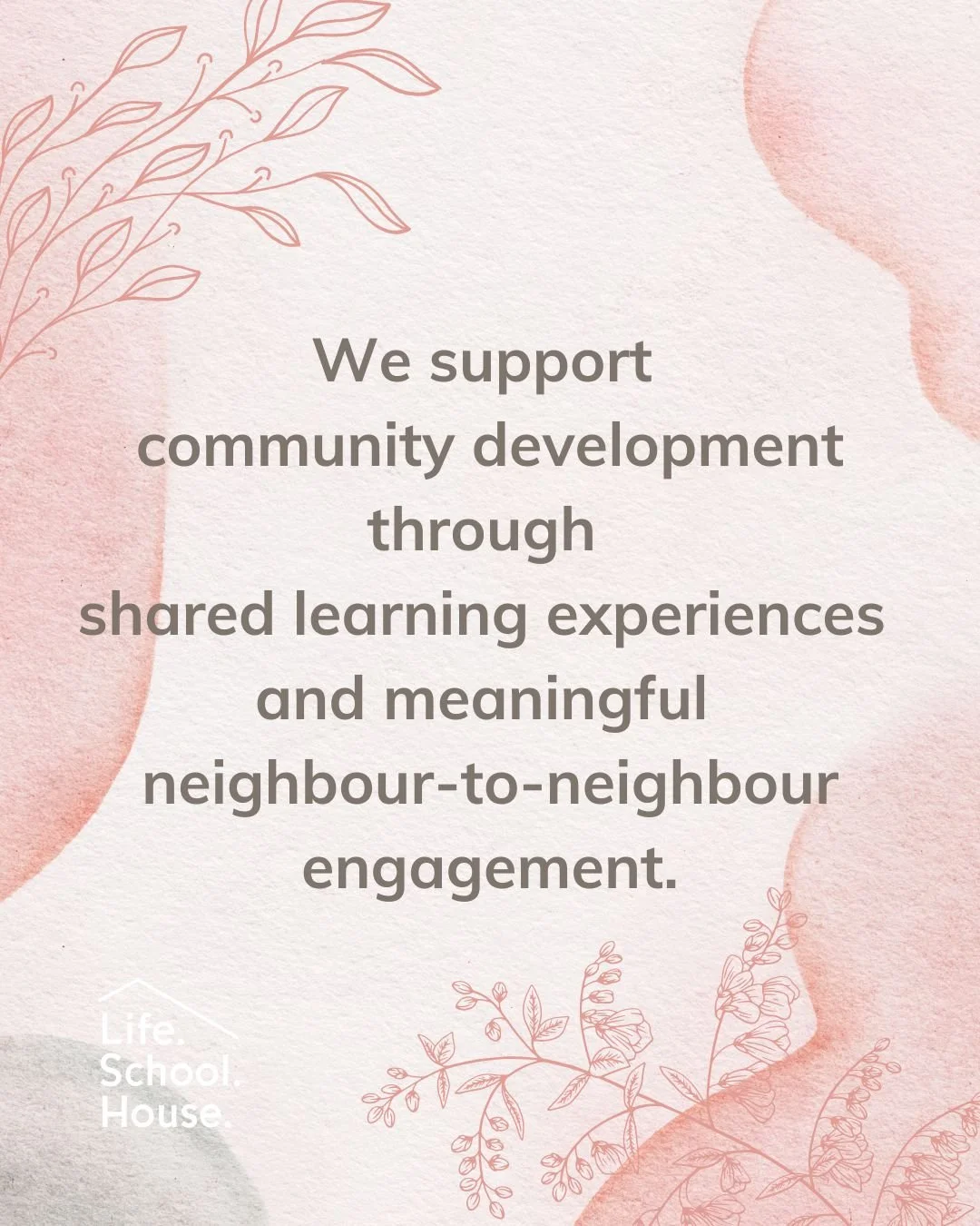 At LifeSchoolHouse, our focus is on nurturing community connections and supporting neighbours as they learn with and from one another.

Our workshop classes are designed to be welcoming and low-barrier, using a barter-based system to honour facilitat