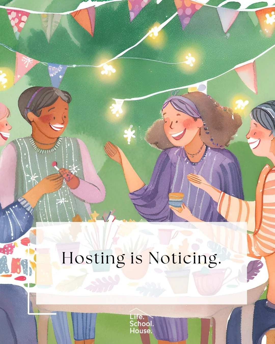 For those holding space&mdash;

Hosting is more than inviting.
It&rsquo;s noticing, modeling, guiding, and quietly shaping culture.
It&rsquo;s balancing care with letting people take the lead.
It&rsquo;s the art of the unspoken, the gentle signals, t