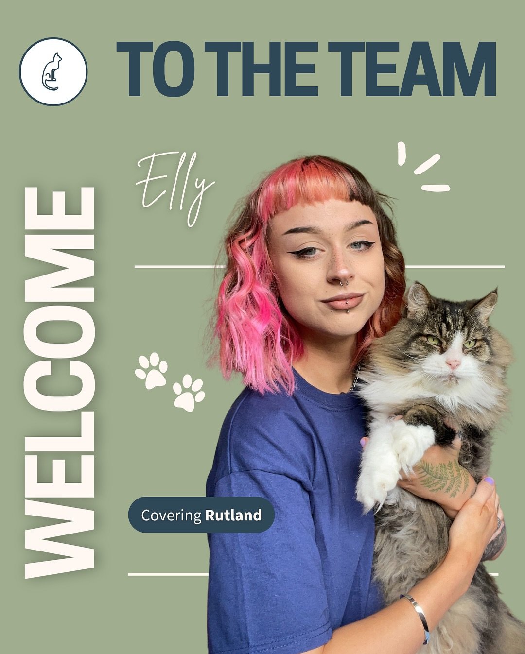 Meet Elly &ndash; our newest team member and already a familiar face to some of your pets! 🐾 With plenty of experience and a love for animals, she&rsquo;s here to help us through a busy summer (and beyond) of cuddles, care, and wagging tails. Welcom