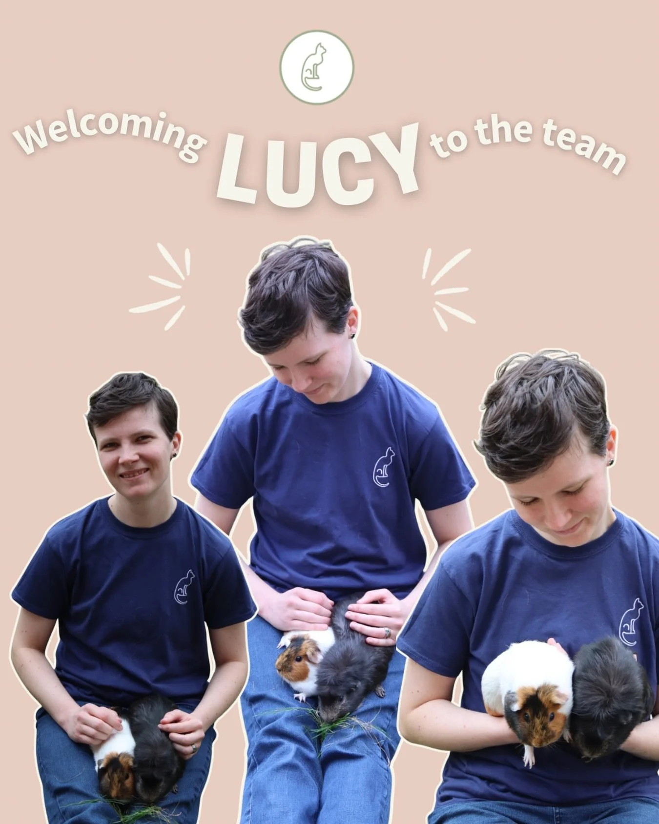 ✨ Welcoming Lucy to the team! ✨

Lucy is a lifelong animal lover with a seriously impressive background. From growing up with cats and small pets to working as a zookeeper and wildlife rescue worker, she&rsquo;s cared for an incredible range of speci