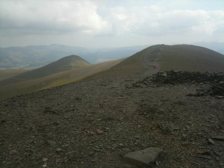 Skiddaw summit plateau