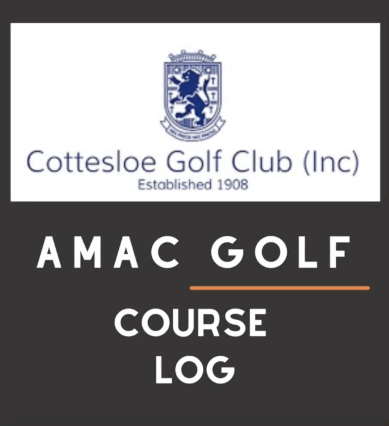 Course Log: Cottesloe Golf Club