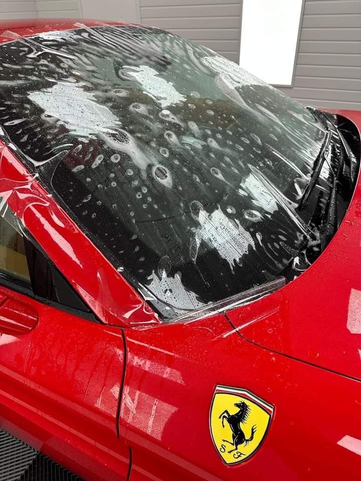 ferrari windscreen protection film swansea.jpg