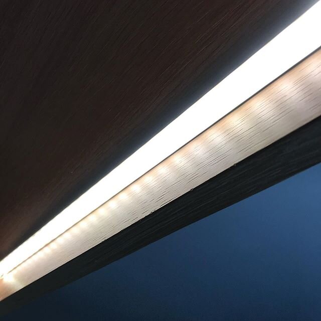 Bespoke LED strip lighting into newly installed dressing room units @integral_led  #newforest #localbusiness #niceicapprovedcontractor #ledlights #highcliffe #lightingdesign #bespoke #dressingroom #dorsetlife