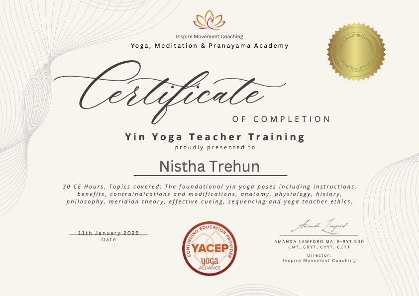 Yin Yoga Teacher Training Certificate Nistha Trehun.jpg