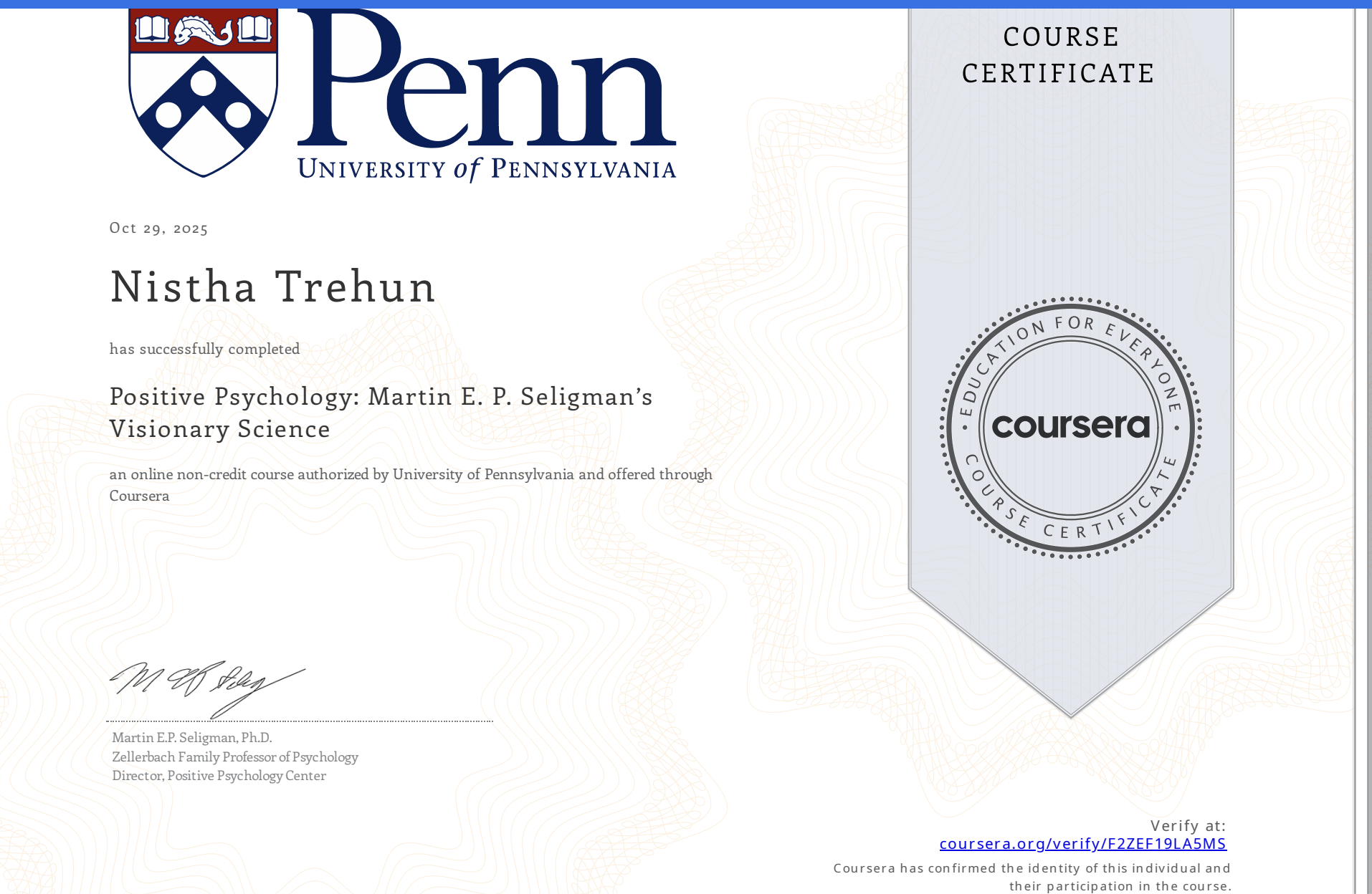 Positive Psychology: Martin E. P. Seligman's Visionary Science.png