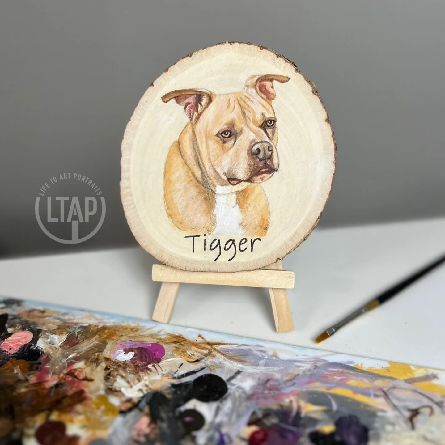 Another sweet pup painting is completed and on its way home. It was ordered as a gift for a friend who lost him this year. It&rsquo;s always an honor to be chosen to paint your loved ones. 

If you would like a custom portrait, now is a great time!  
