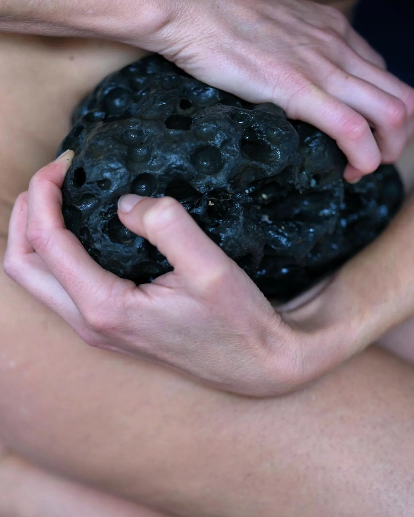 Work-in-progress, Touch/Hunger&hellip; 

I think about the distance between people, the gaps between bodies. How we fit together, nestle in for sleep. Big spoon, little spoon, in modern parlance. Head on arm or shoulder or chest. The way a knee slips