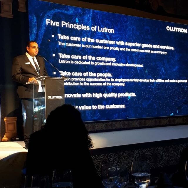 Celebration 15 years Lutron!!