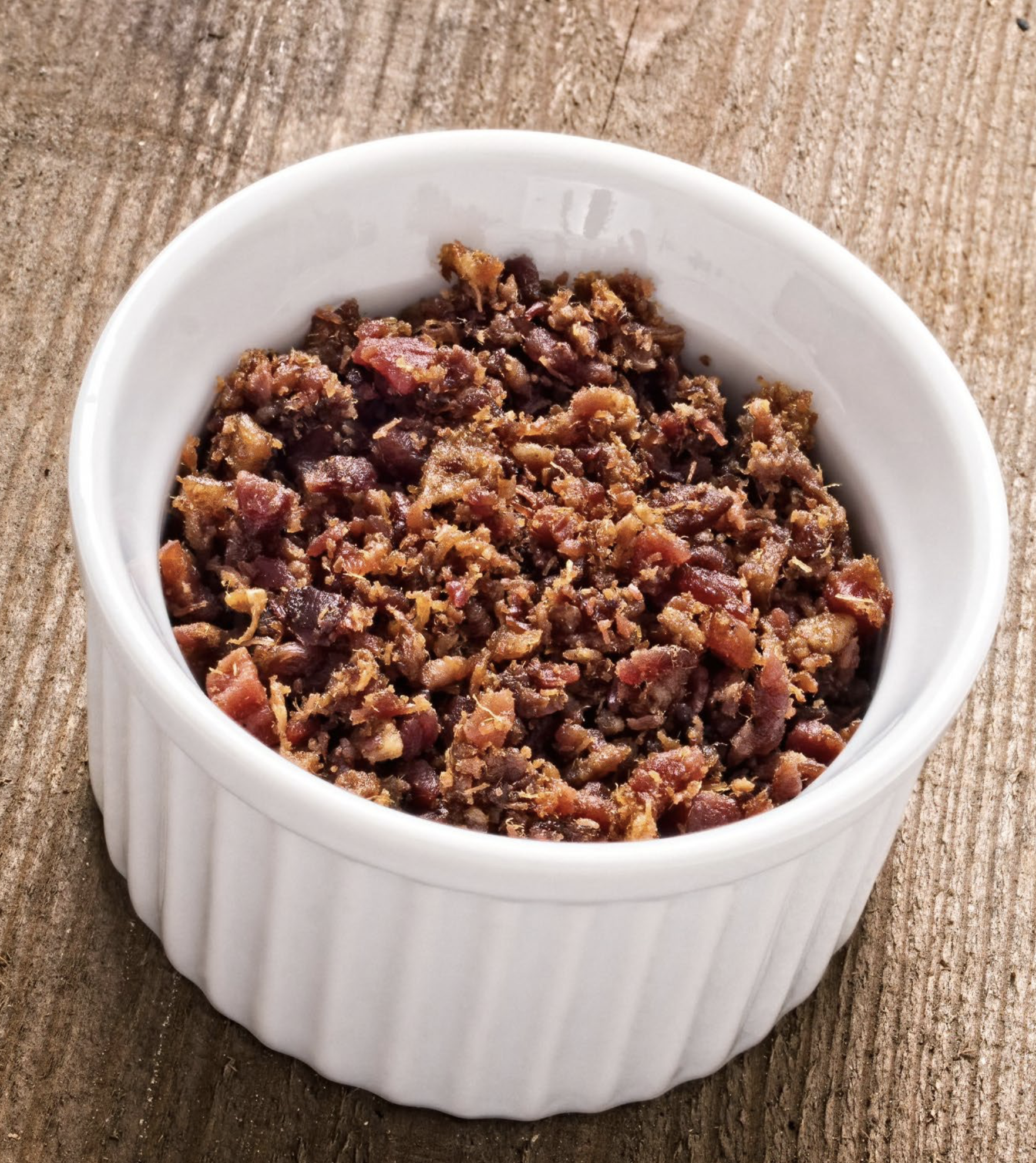 QUICK BACON CRUMBLES