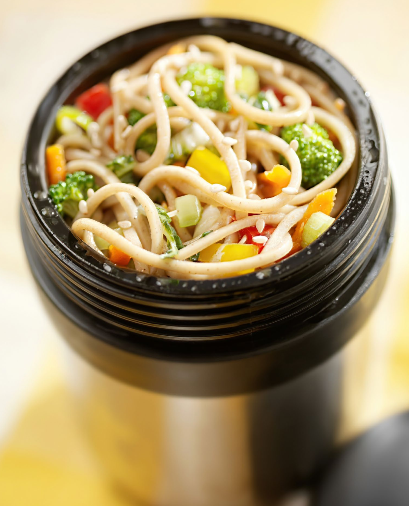 SPICY SESAME SOBA NOODLE BOWL