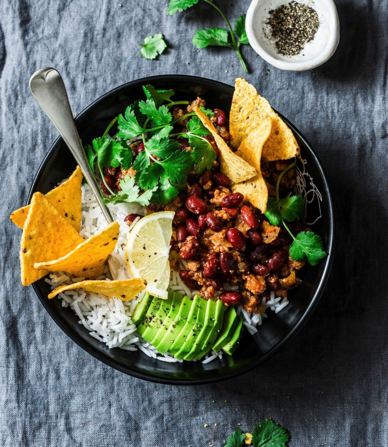 JACKFRUIT CARNITAS BURRITO BOWL