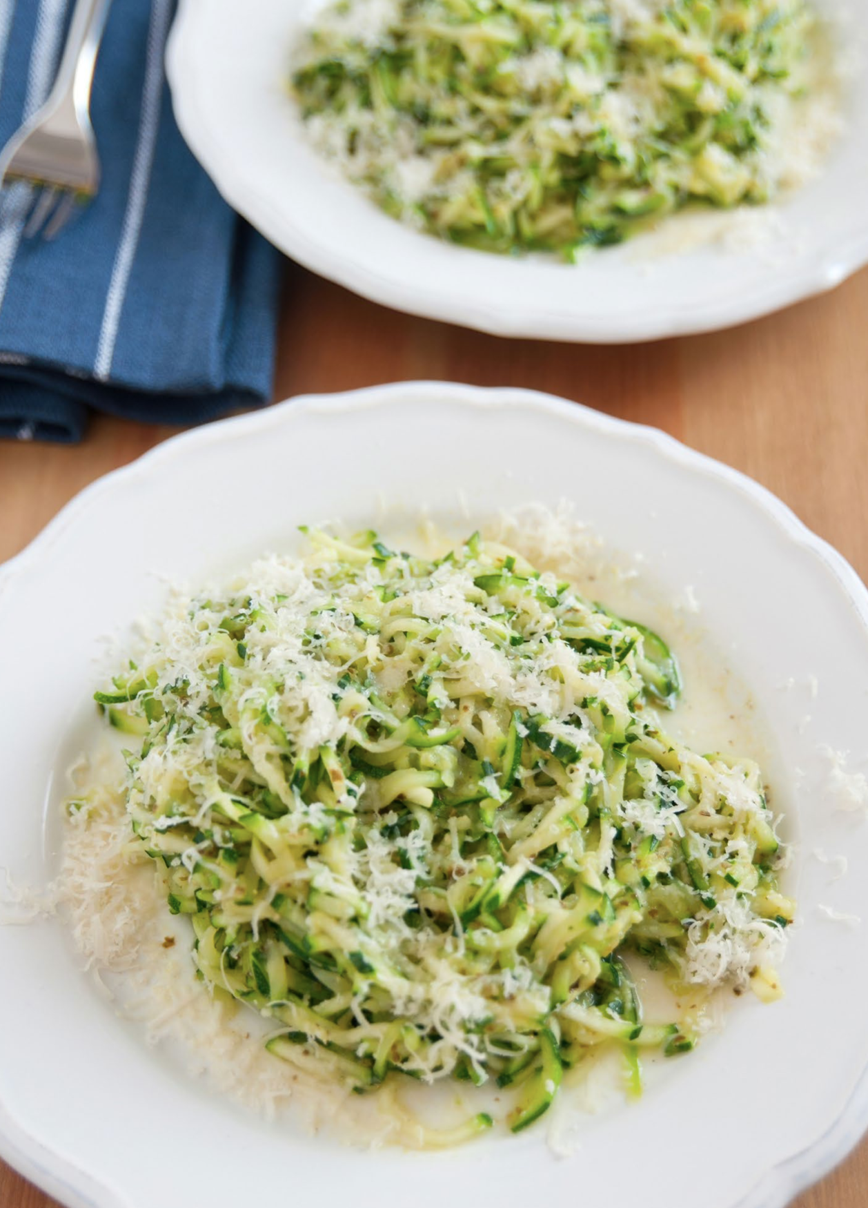 PECAN PESTO SPAGHETTI SQUASH WITH PEAS &amp; KALE