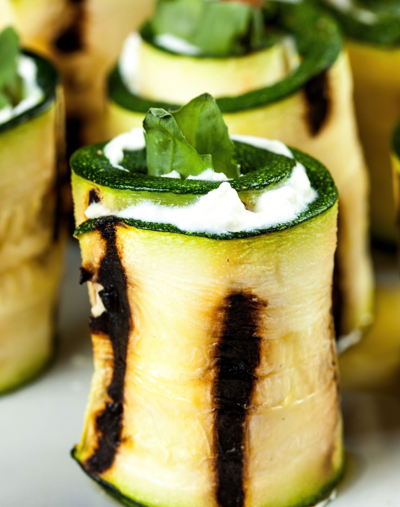 NO-BAKE ZUCCHINI MANICOTTI