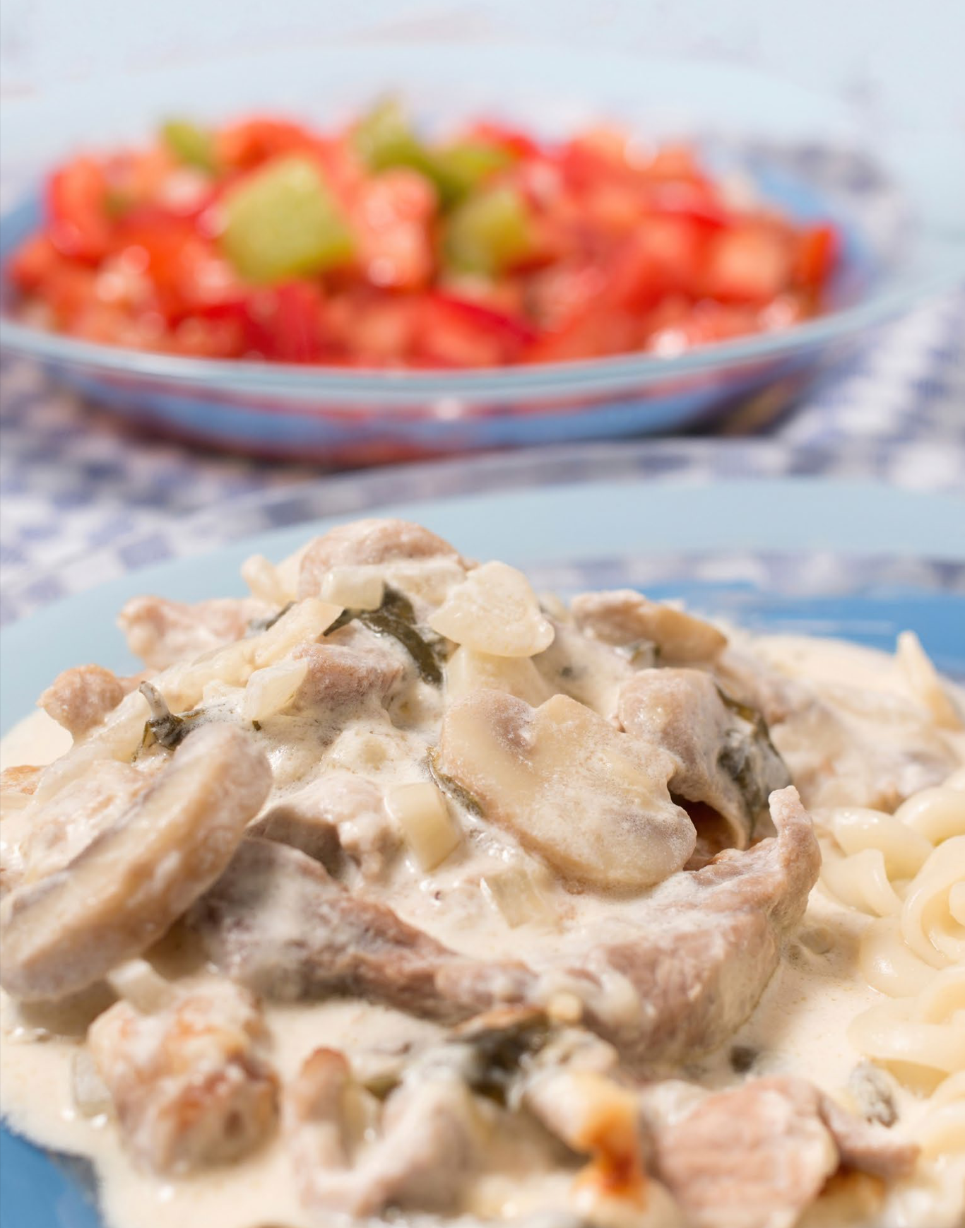 SHIITAKE STROGANOFF