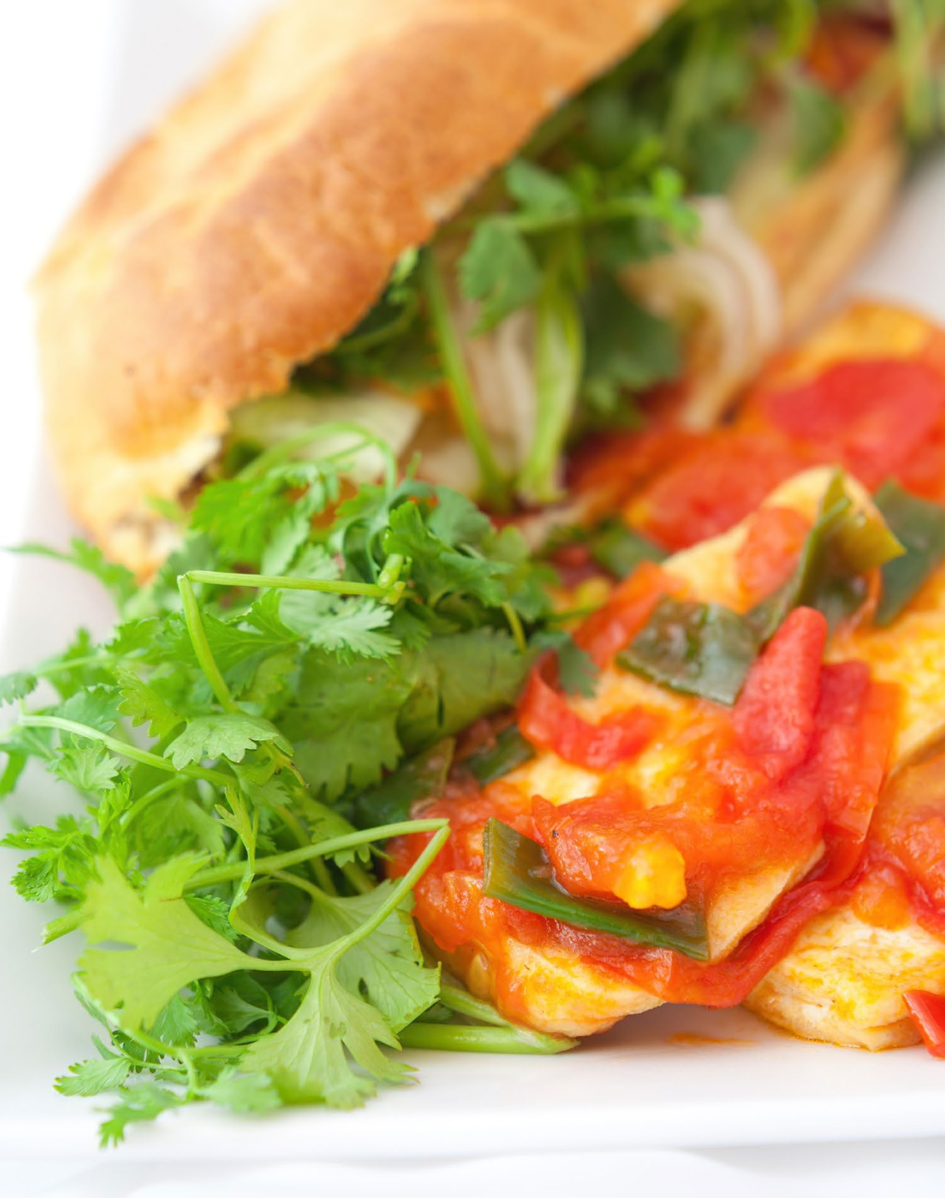 LEMONGRASS TOFU BANH MI