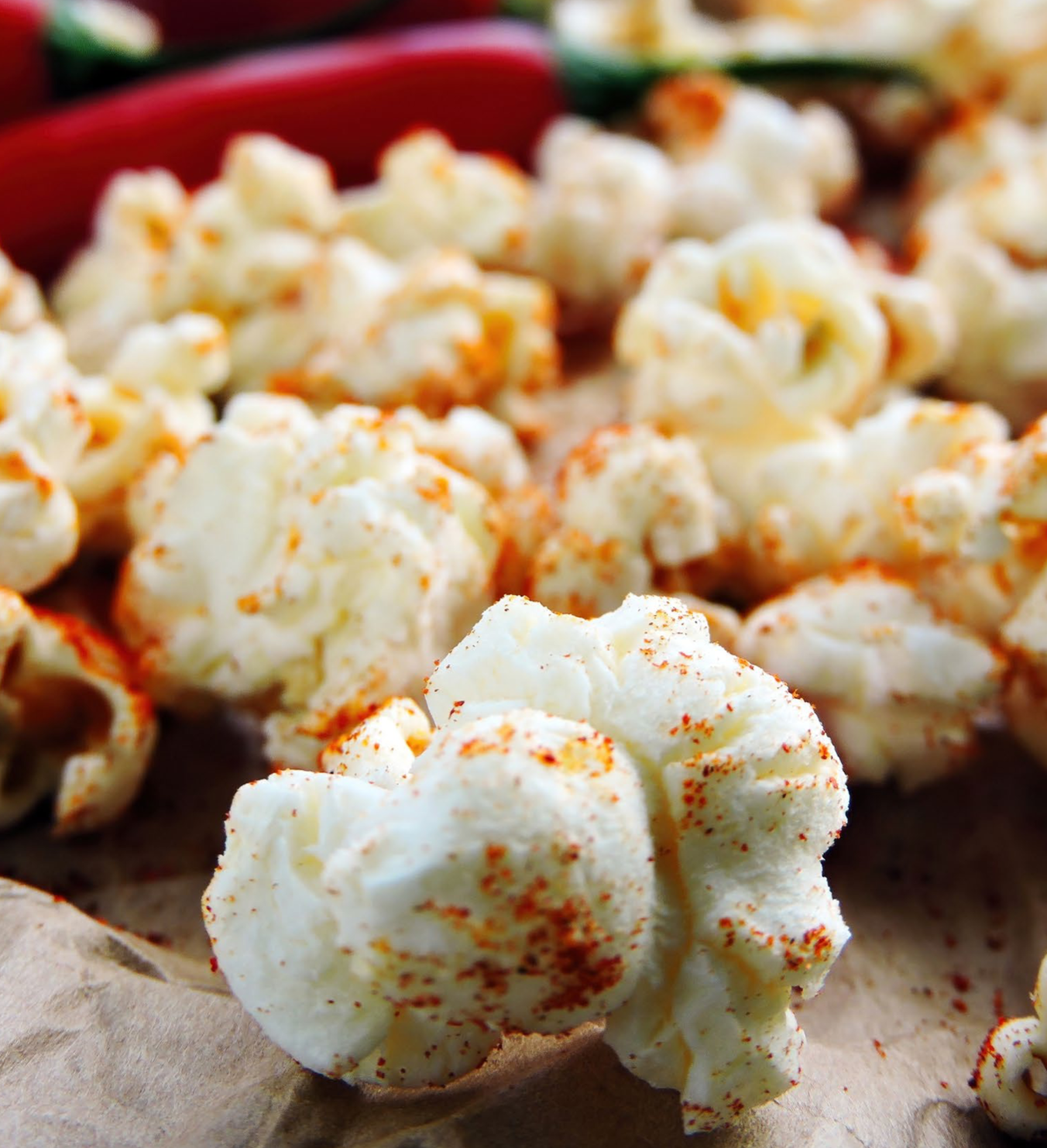 CHEESY SPICED POPCORN