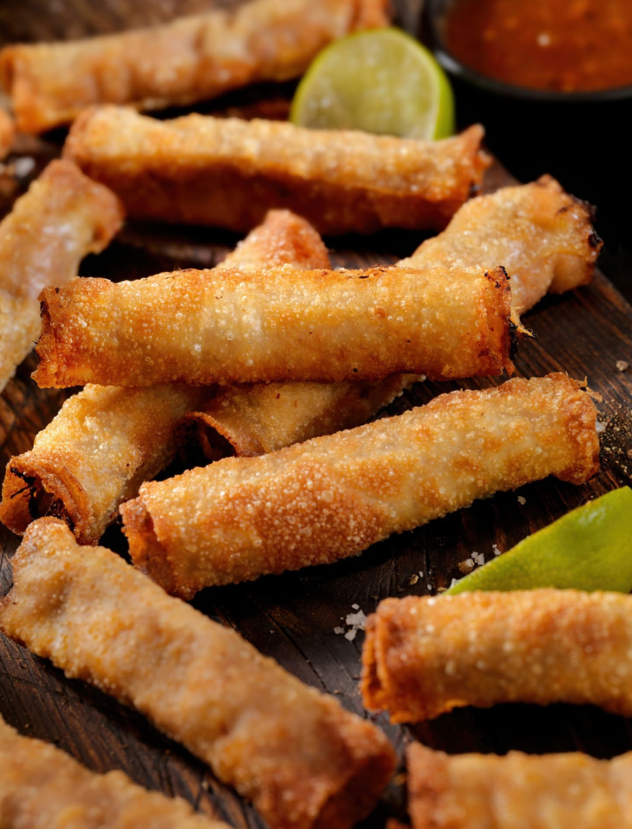 CHICKPEA-AVOCADO TAQUITOS