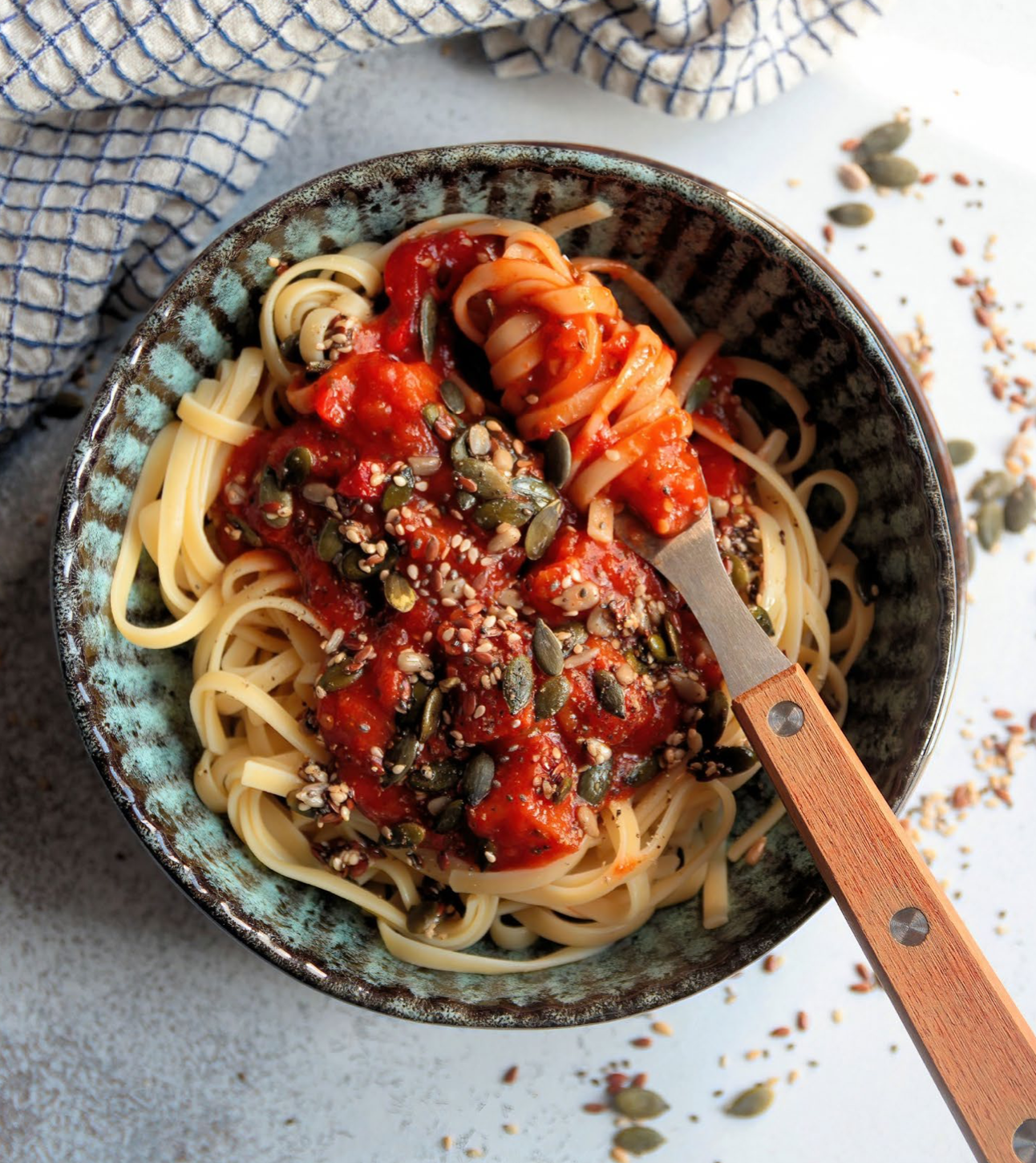 SUN-DRIED TOMATO LINGUINE